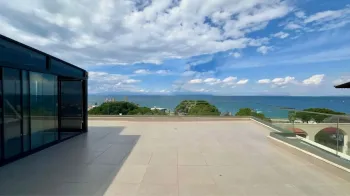 Full sea view Izmir Narlidere villa with garden